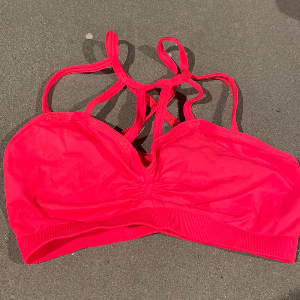 Hot pink Love, Mar bralette